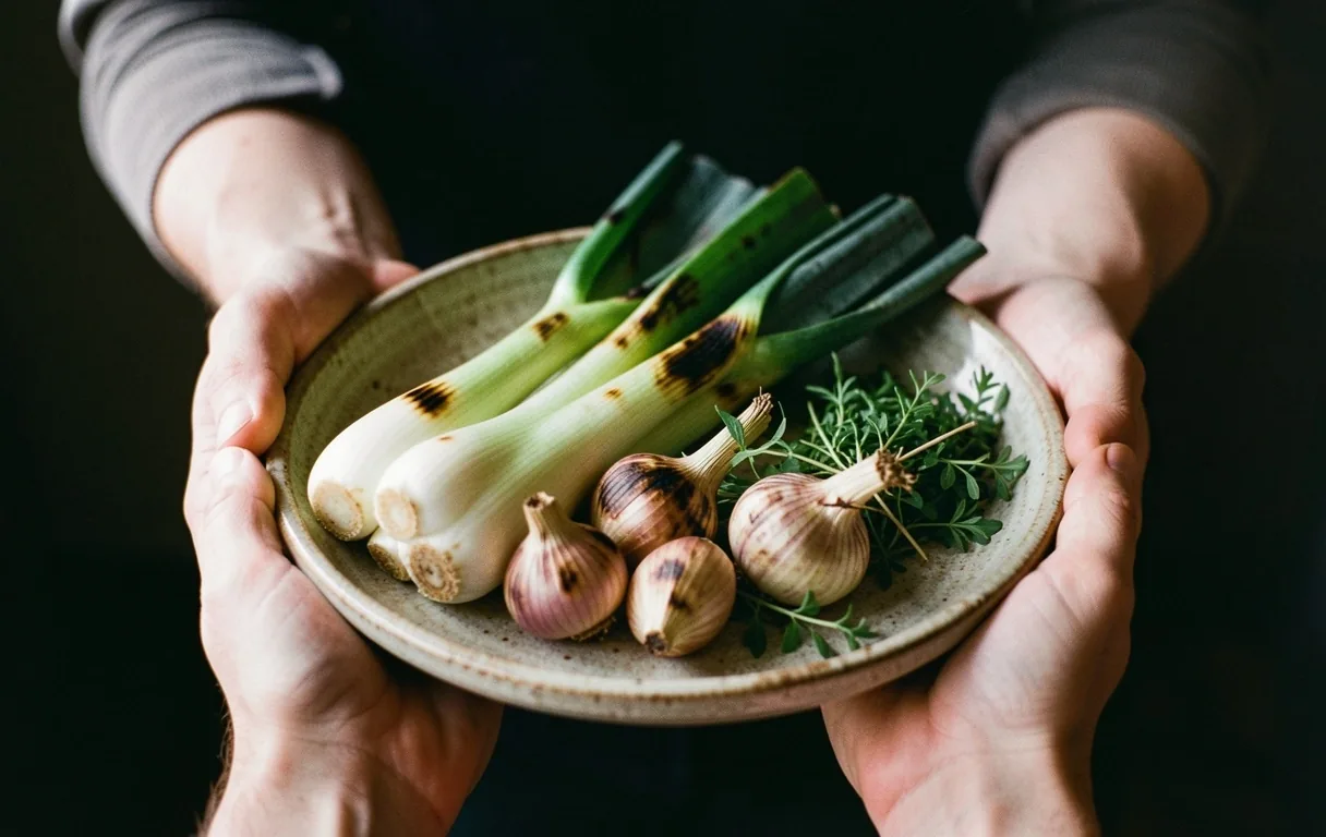 Seasonal produce showcase